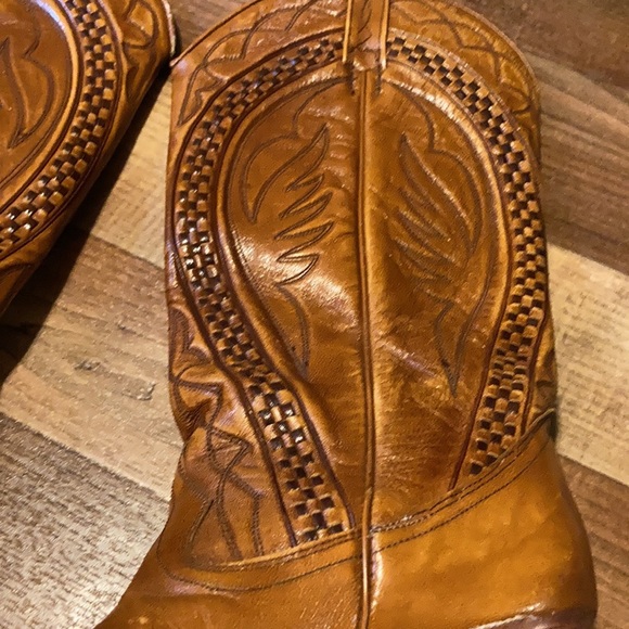Vintage Dan Post western boots size 6M - Picture 2 of 12